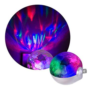 Imagem de Projectables Projetor de luz noturna LED nebulosa espacial, plug-in, sensor crepúsculo ao amanhecer, projeta uma nebulosa espacial em pisos, paredes e tetos, branco, 12355, multicolorido