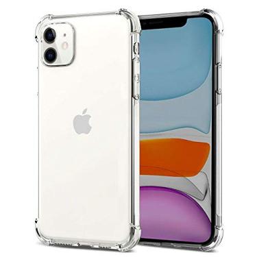 Imagem de Kit Capa Case Anti Quedas Impactos iPhone 11 6.1" + Película Vidro Temperado, Case-Friendly