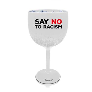 Imagem de Taça Gin Branca Personalizada No Racism