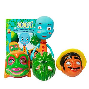 Imagem de Boneco OOÁ em Rádio Samambaia entrevista Jeca Tatu e Cuca