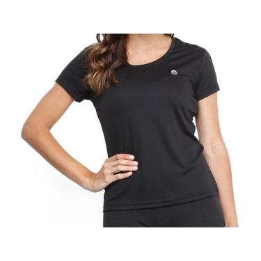 Imagem de Camiseta Musculação Olympikus Essential Feminina - Preta