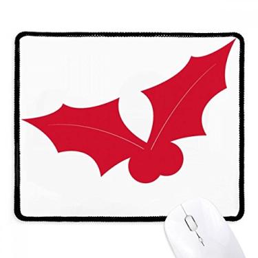 Imagem de Mousepad de Natal com borda costurada, tapete de borracha para jogos