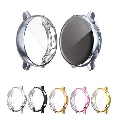 Imagem de Capa Case para Samsung Galaxy Watch Active 2 44mm SM-R820 e SM-R825 - Marca Ltimports (Cinza Escuro)