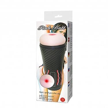 Imagem de Masturbador Lanterna Vibro Formato Ãnus - Pink Butt - Baile - 4371