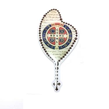 Imagem de Adesivo Terço De São Bento Resinado Colorido