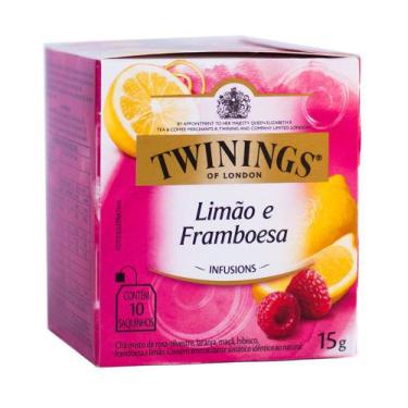 Imagem de Chá De Limão E Framboesa Twinings 10 Sachês - Twinnings