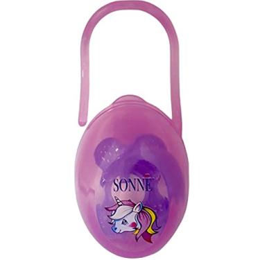 Imagem de Sonne Porta Chupeta - Unicórnio C/1 Unidade Rosa