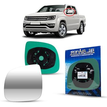 Imagem de LENTE RETROVISOR COM BASE AMAROK 09-18 LADO ESQUERDO