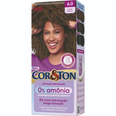 Imagem de Tintura Cor & Ton 0% Amônia  Louro Escuro 6.0