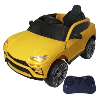 Imagem de Mini Carro Elétrico Infantil Bw029 Amarelo Controle Remoto - Importway