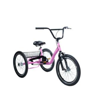 Imagem de Triciclo Infantil Rosa Cross Aro 20 - Dream Bike
