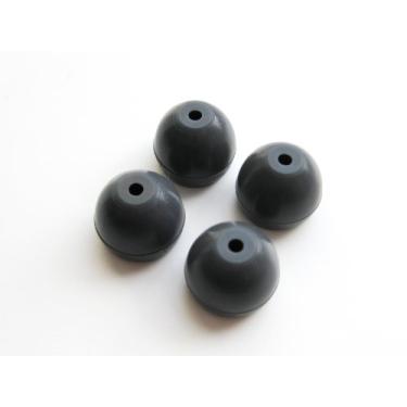 Imagem de Fones de ouvido intra-auriculares 4 médios (M) compatíveis com Shure SE110, SE115, SE210, SE315, SE420, SE425, SE530 PTH, SE535