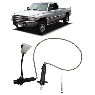 Imagem de Kit de montagem de cilindro mestre e cilindro escravo de embreagem para Dodge Ram 2500 3500 1994-1997
