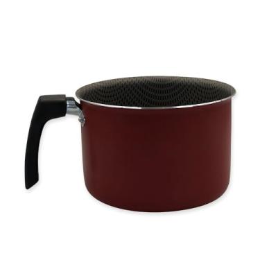 Imagem de Fervedor Caneca Canecão Leite Leitera 14cm (Vermelho)