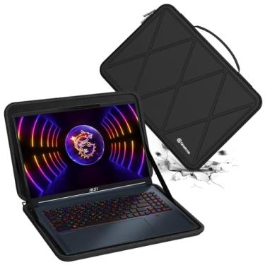 Imagem de Smatree Capa protetora rígida de EVA compatível com notebook MSI Stealth 16 Studio Series/MSI Stealth 16 MercedesAMG A13VG-236 de 16 polegadas, bolsa fina e antichoque (M95)