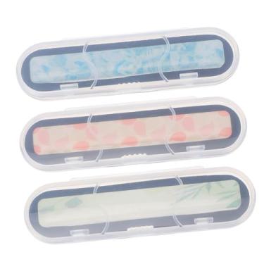 Imagem de DOITOOL Ferramenta De Manicure 3 Pecas lixa de de vidro polidor de unhas brilho de unhas de cristal esmaltes gel para unhas Lixas de limas de unhas de vidro nano arquivo de manicure maior