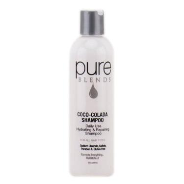 Imagem de Shampoo Pure Blends para uso diário, hidratante, reparador, 250 ml