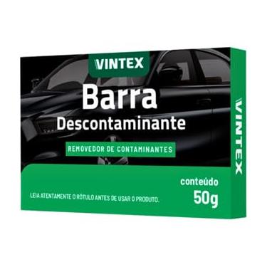 Imagem de Massa Clay Bar Descontaminante para Pintura Automotiva Polimento Lavagem 50g Vintex