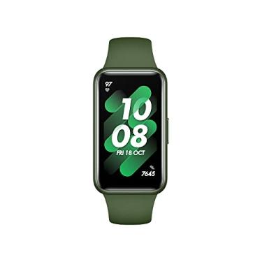Imagem de Huawei Band 8 Smartwatch Smartband Pulseira Inteligente Esportiva, Frequência Cardíaca SpO2 Monitor, Display radiante, 45 min Carga Rápida & 14 dias duração da bateria (Green)