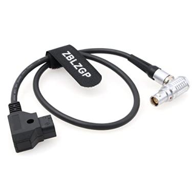 Imagem de ZBLZGP Cabo de alimentação fêmea D-tap para Elbow1B 6 pinos para câmera Red Scarlet Epic 50,8 cm
