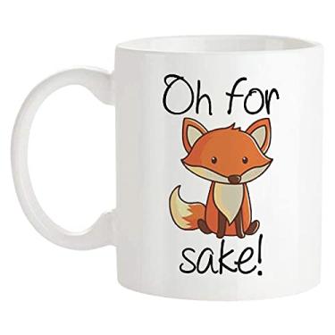 Imagem de Fonhark - Caneca Doutor Estranho Oh For Fox Sake, 325 ml Novidade Caneca/Xícara de Café, Branca