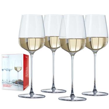 Imagem de CONJUNTO DE 4 TAÇAS PARA VINHO BRANCO EM VIDRO CRISTALINO WILLS