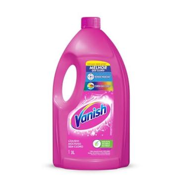 Imagem de Vanish Tira Manchas Líquido Multiuso 3L Para Roupas Coloridas