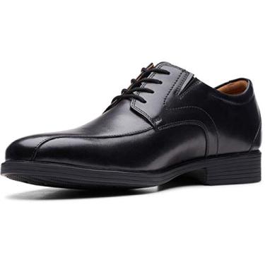 Imagem de Clarks Sapato Oxford masculino Whiddon Pace, Couro preto, 15