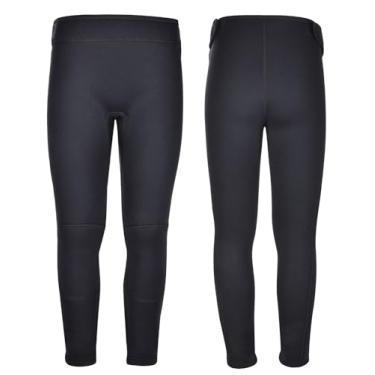 Imagem de REALON Calça de neoprene infantil de neoprene de 3 mm, roupas molhadas para meninos, meninas, jovens, manter-se aquecido, confortável em água fria para natação, treino, mergulho, surf, canoagem,