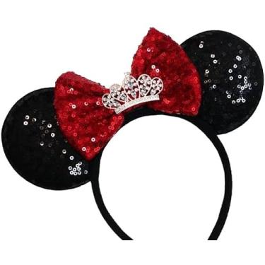 Imagem de CL GIFT Tiara com orelhas de princesa/orelhas de princesa da Minnie, 12 months and up, Metal