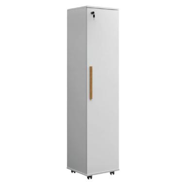 Imagem de Armário Multiuso Lavanderia Com Chave e Rodízios 1 Porta