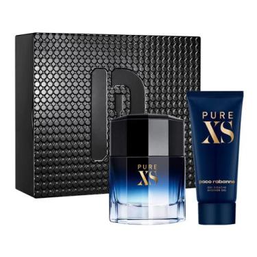 Imagem de Kit Paco Rabanne Pure Xs For Edt Perfume Masculino 100ml E Gel De Banh