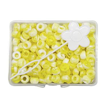 Imagem de 210 peças de ferramentas de trança de cabelo de contas de dreadlocks com caixa de armazenamento - Kit de decoração de cabelo DIY para meninas, crianças - Acessórios exóticos para penteados - Rainbow