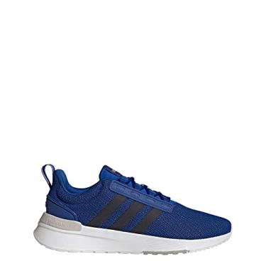 Imagem de adidas Tênis de corrida masculino Racer Tr21, Team Royal Blue/Tinta/Cinza, 43
