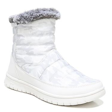 Imagem de Ryka Bota feminina Suzy acolchoada no tornozelo branca 43 M (B, M), Camuflagem branca, 41