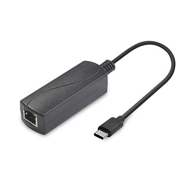 Imagem de REVODATA Conversor de driver 10W Gigabit PoE para USB-C, saída de energia PoE para Tipo-C com adaptador Ethernet, saída 5V/2A, IEEE802.3af, banda larga com fio e carregamento PD para telefone/tablet