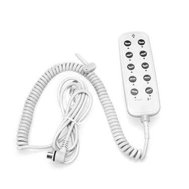 Imagem de Okin Dewert 81745 Controle Remoto de Mão Substituição para Cama Elétrica Ajustável Hospitalar Camas de Enfermagem com Conexão de 13 Pinos IPROXX2/SM+