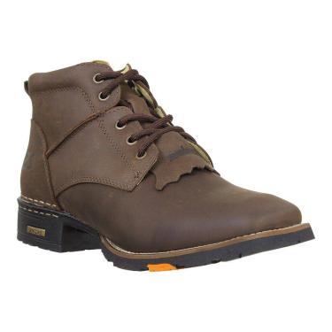 Imagem de Botina Masculina Bico Quadrado Graxo Zebu 36664