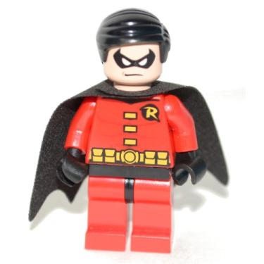 Imagem de LEGO DC Comics Super Heroes Batman Minifigure - Robin (Red)