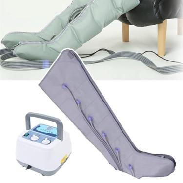 Imagem de KKSOUFX Massageador De Perna De CompressãO De Ar Para CirculaçãO,Kit De Botas De CompressãO De Ar,Massageador De Pernas, Para Cintura, Perna, Tornozelo, Panturrilha, Pressoterapia