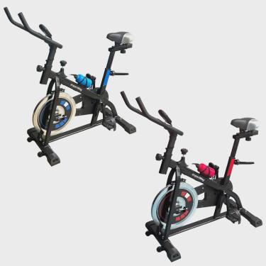 Imagem de Bicicleta Ergométrica Spinning Profissional Mecânica 8 Kg Suporta 120 Kg Importway Iwbes-8