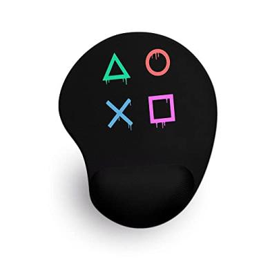 Imagem de Mouse Pad Ergon�mico Bot�es Drip 24x19cm