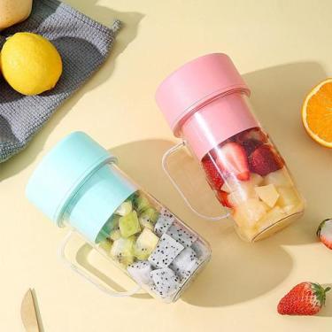 Imagem de Juicer Cup Elétrico Portatil com Carregamento USB e Canudo - D&D Comme