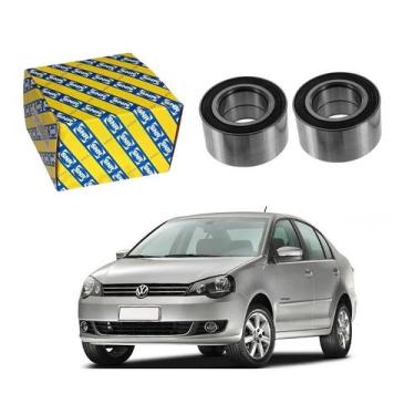 Imagem de Par Rolamento Dianteiro Polo Sedan 1.6 2012 A 2015 - SNR