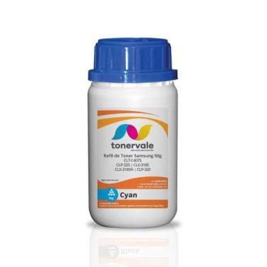 Imagem de Combo 5 Refil de Toner TankFull Para Samsung CLT-C407S Cyan - CLP-325 