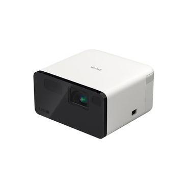 Imagem de Projetor Epson EpiqVision® Laser Smart EF21 com Conexão USB e HDMI Branco Diamante - V11HB35020