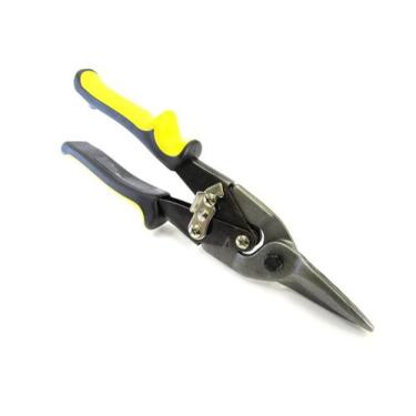 Imagem de Tesoura de aviacao funileiro 10" corte reto fertak tools