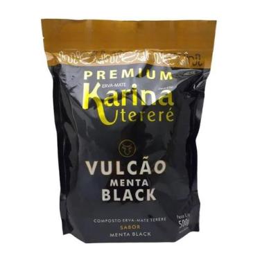 Imagem de Erva Mate para Tereré Karina Premium - Vulcão Menta Black
