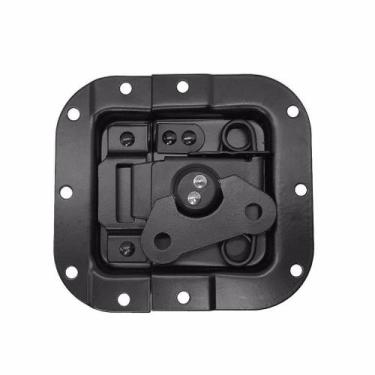 Imagem de Kit 16 Fecho Borboleta Preto Para Case 10,5X10,5Cm Black - Hard Case