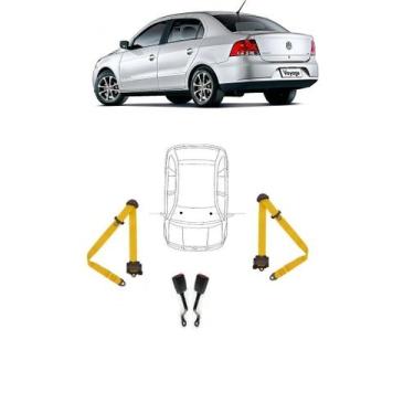 Imagem de Par de Cintos de Segurança 3 pontos Voyage + Par de Fechos - HCML, Ama